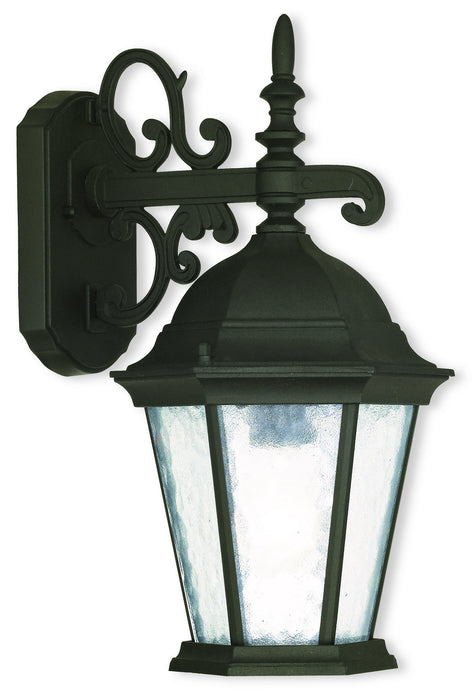 Livex Lighting 75462-14 One Light Outdoor Wall Lantern, Textured Black