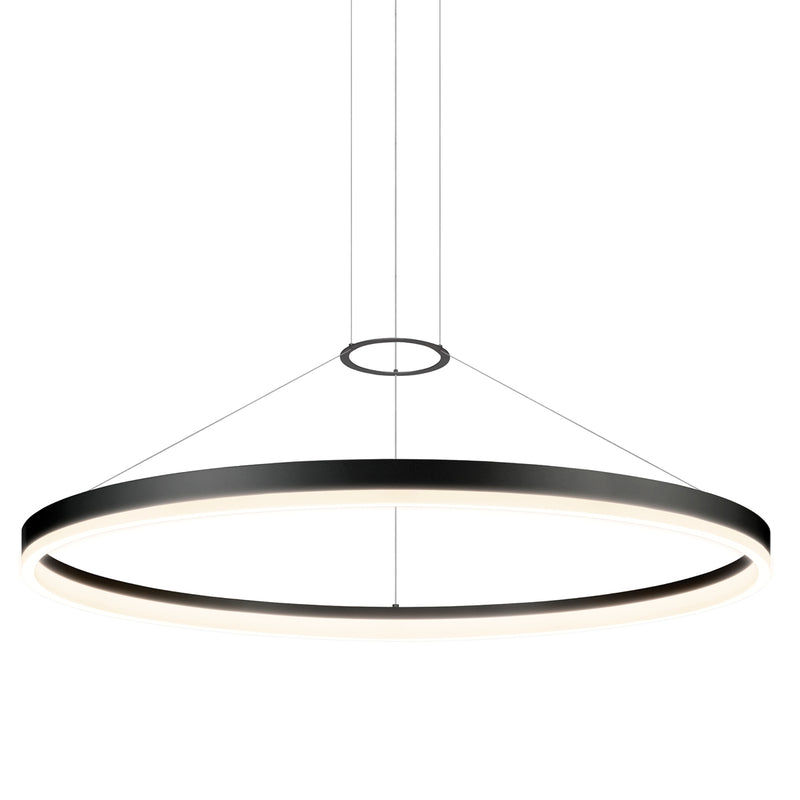 Sonneman 2318.25 LED Pendant, Satin Black