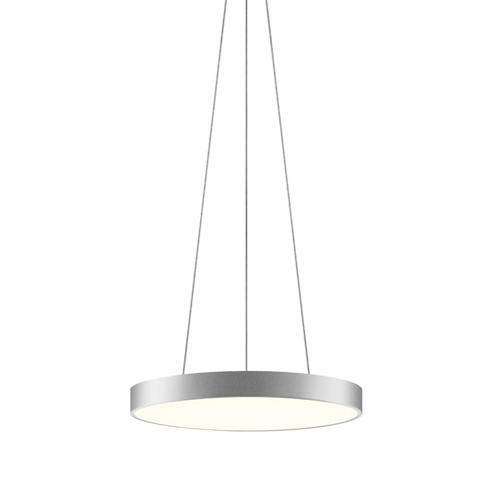 Sonneman 2742.16 LED Pendant, Bright Satin Aluminum