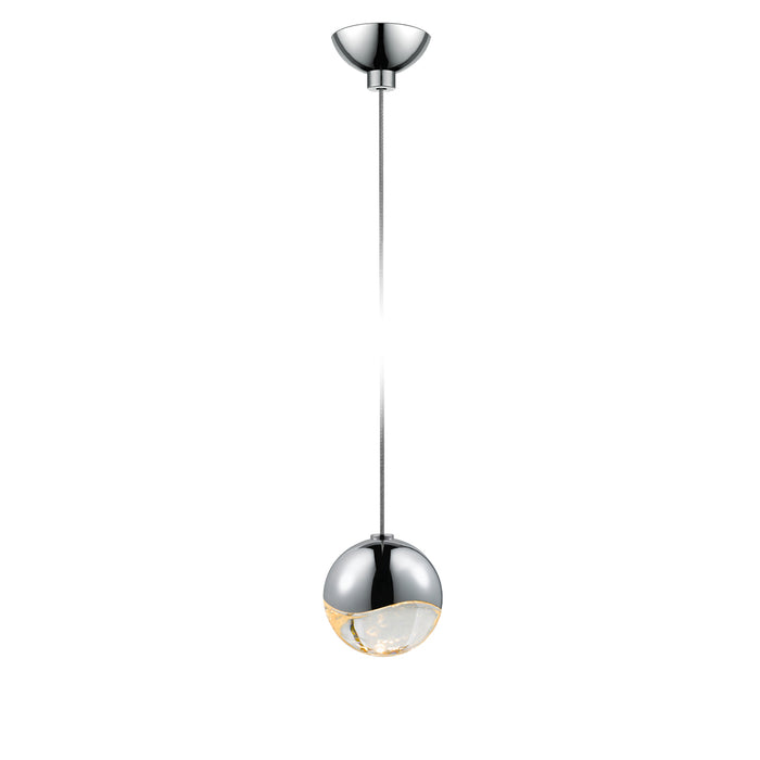 Sonneman 2910.01-SML LED Pendant, Polished Chrome