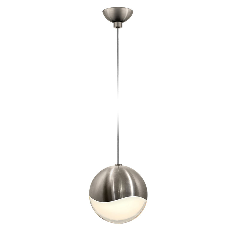 Sonneman 2910.13-LRG LED Pendant, Satin Nickel