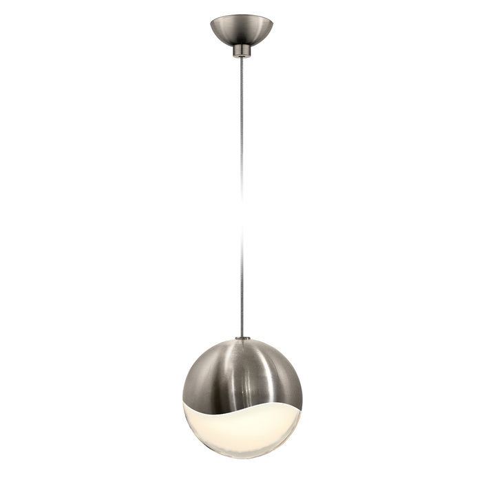 Sonneman 2910.13-LRG LED Pendant, Satin Nickel