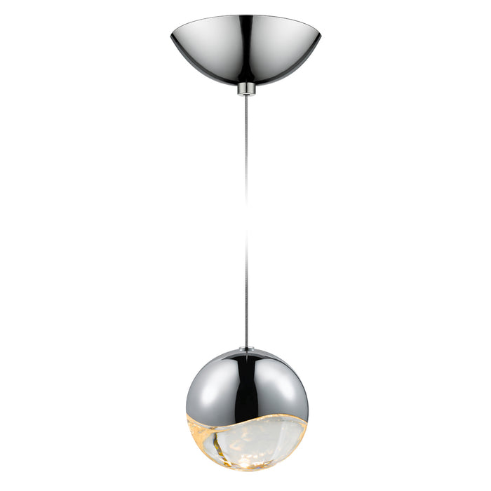 Sonneman 2912.01-LRG LED Pendant, Polished Chrome