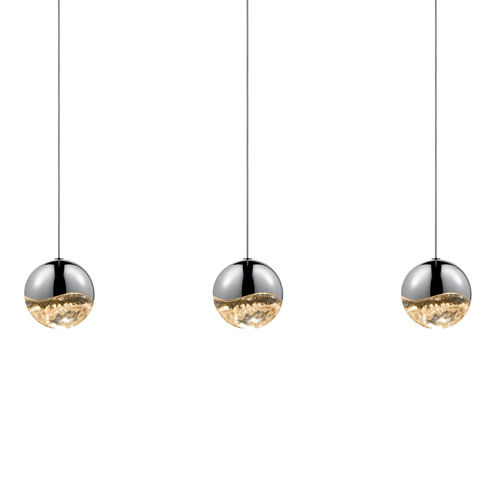 Sonneman 2920.01-LRG LED Pendant, Polished Chrome