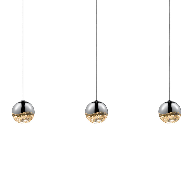 Sonneman 2920.01-MED LED Pendant, Polished Chrome