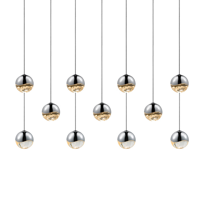 Sonneman 2922.01-SML LED Pendant, Polished Chrome