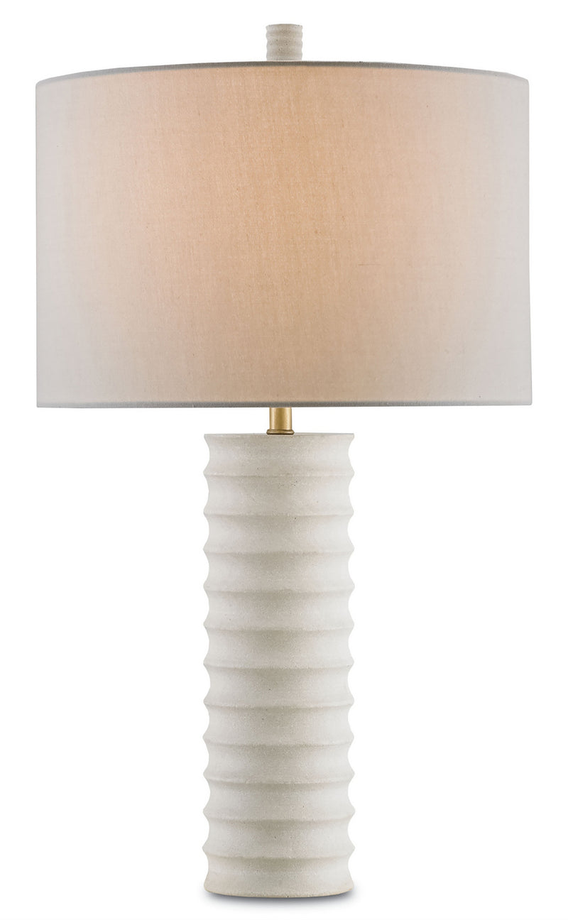 Currey and Company 6761 One Light Table Lamp, Natural
