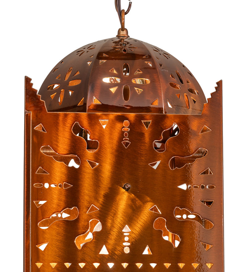 Meyda Tiffany 49971 Two Light Pendant, Transparent Copper
