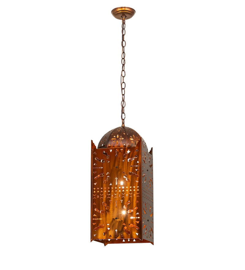 Meyda Tiffany 49971 Two Light Pendant, Transparent Copper