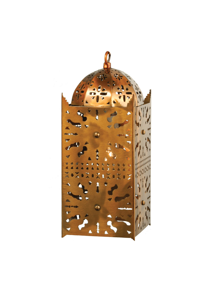 Meyda Tiffany 49983 One Light Mini Pendant, Transparent Copper