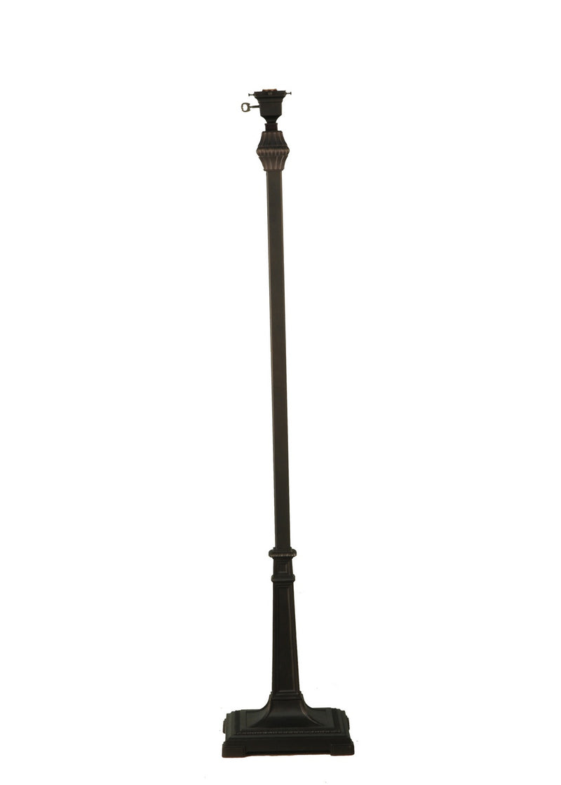 Meyda Tiffany 56850 One Light Torchiere, Mahogany Bronze