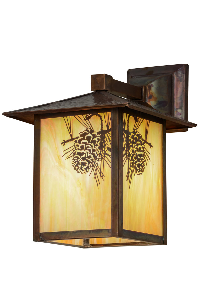 Meyda Tiffany 57111 One Light Wall Sconce, Vintage Copper