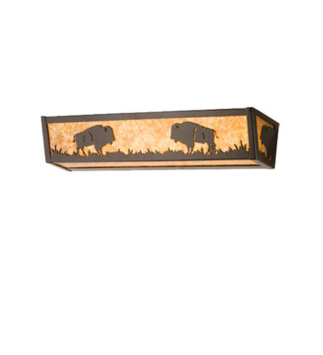 Meyda Tiffany 67747 Six Light Vanity, Timeless Bronze