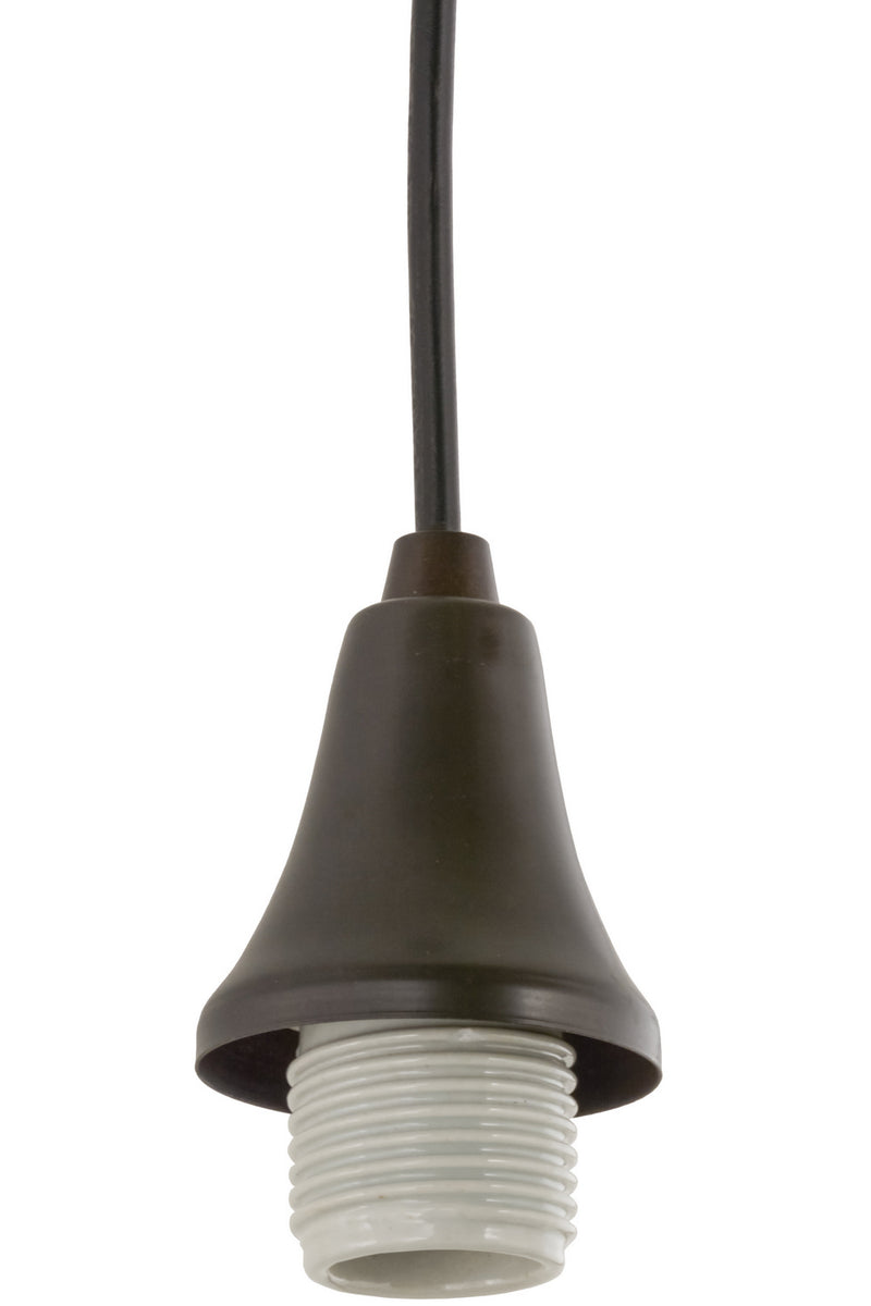 Meyda Tiffany 70036 One Light Pendant Hardware, Craftsman Brown