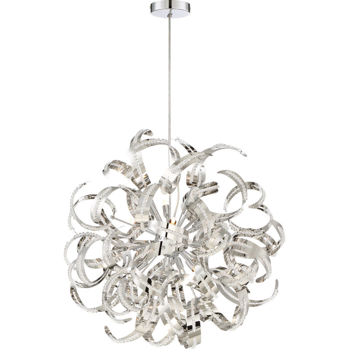 Quoizel RBN2823CRC 12 Light Pendant, Crystal Chrome