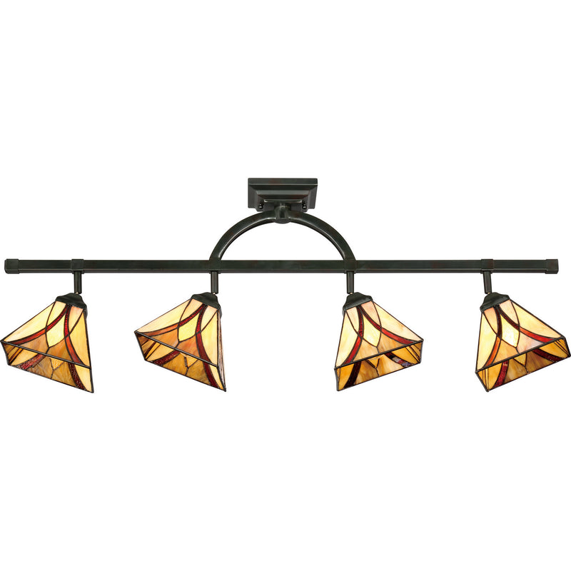 Quoizel TFAS1404VA Four Light Track Light, Valiant Bronze
