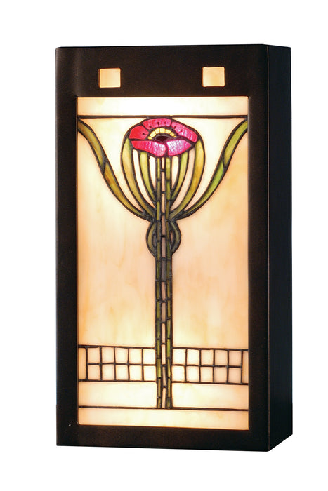 Meyda Tiffany 71009 Wall Sconce, Mahogany Bronze