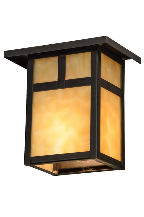 Meyda Tiffany 73420 One Light Wall Sconce, Craftsman Brown