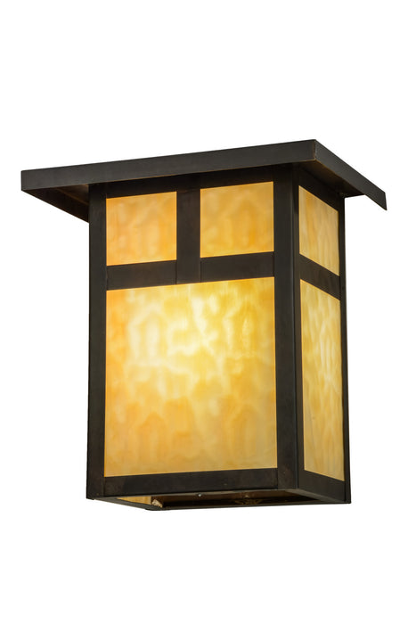 Meyda Tiffany 73550 One Light Wall Sconce, Craftsman Brown