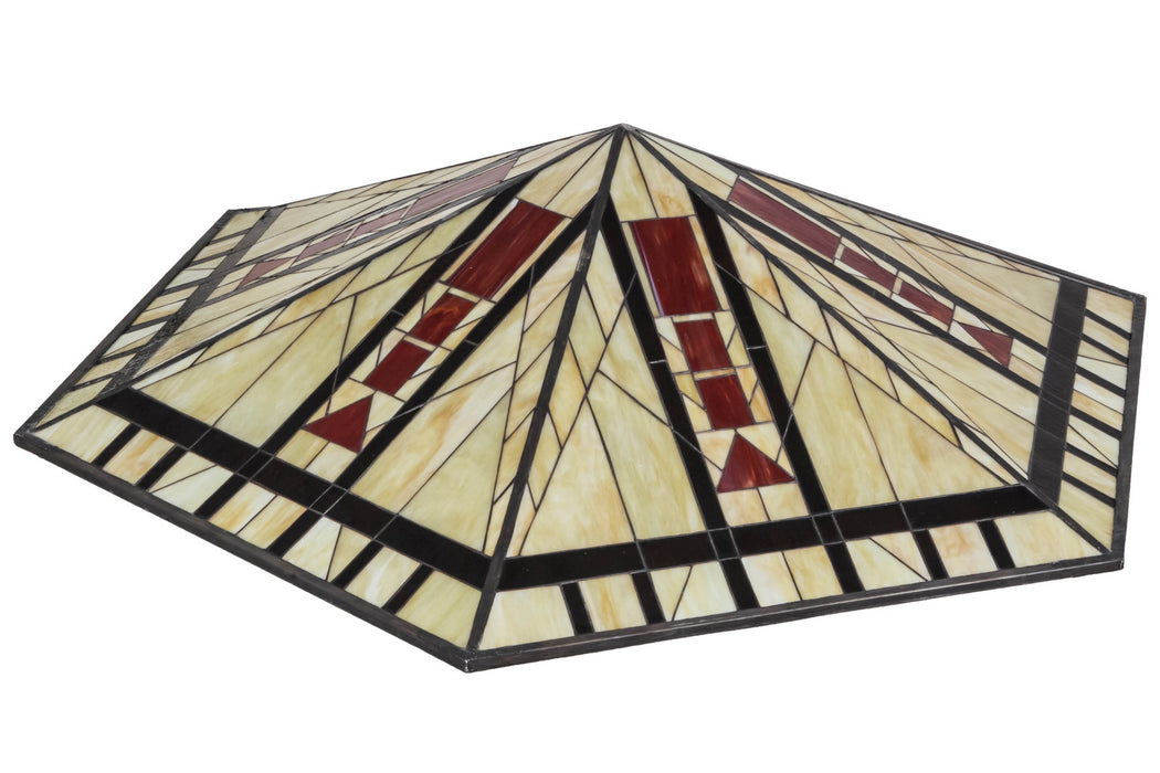 Meyda Tiffany 77633 Shade, Beige Flame Xag