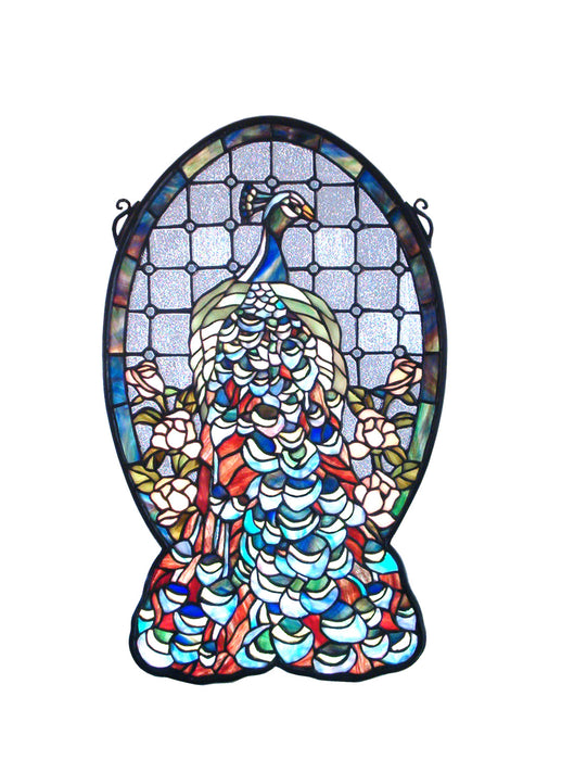 Meyda Tiffany 79806 Window, Zasdy Purple/Blue Burgundy
