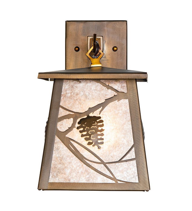 Meyda Tiffany 82147 One Light Wall Sconce, Antique Copper
