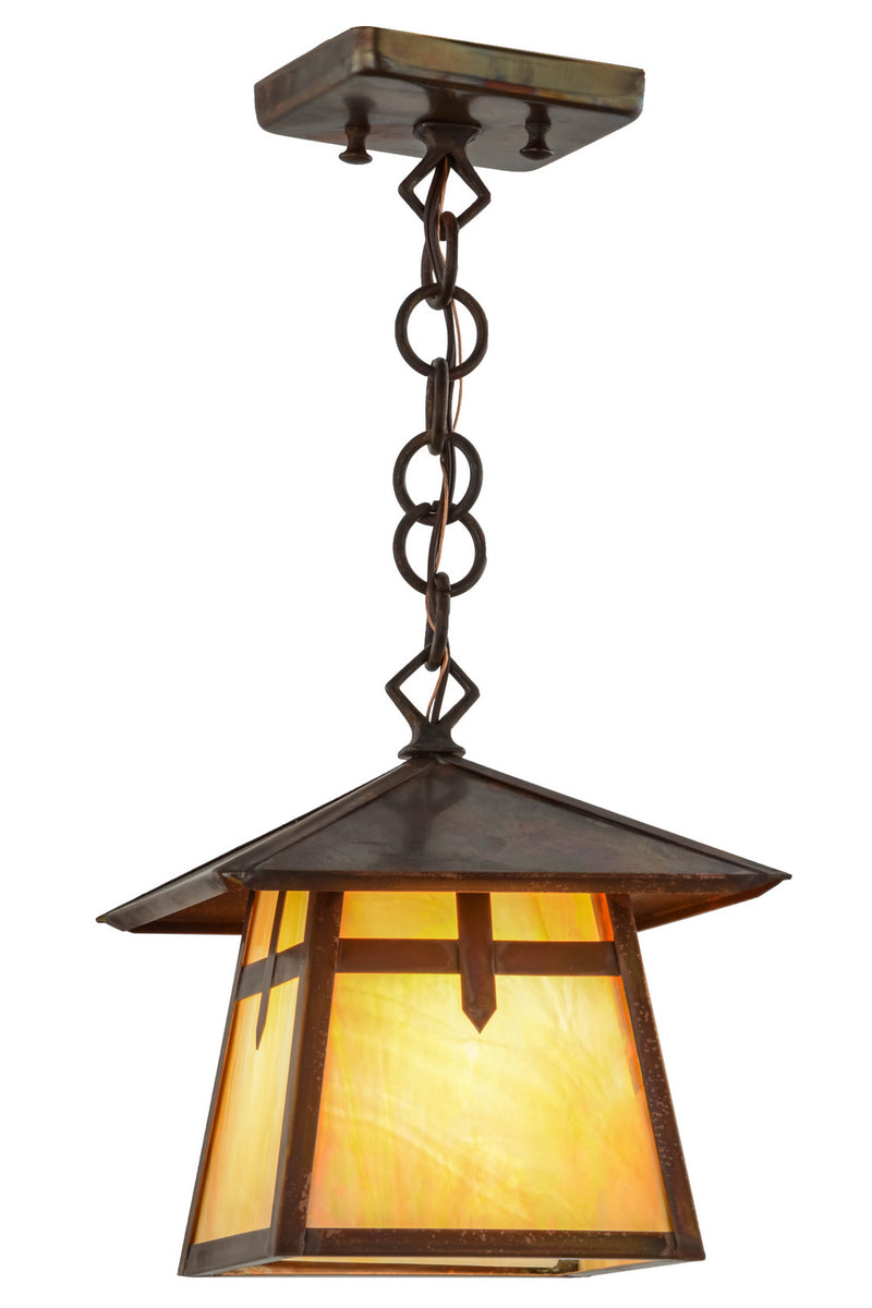 Meyda Tiffany 92197 One Light Pendant, Vintage Copper