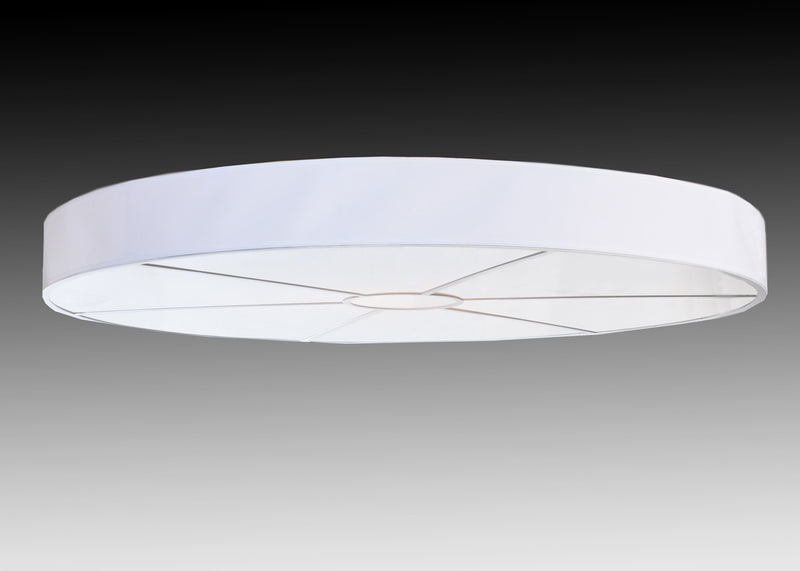 Meyda Tiffany 99663 12 Light Flushmount, Matte White