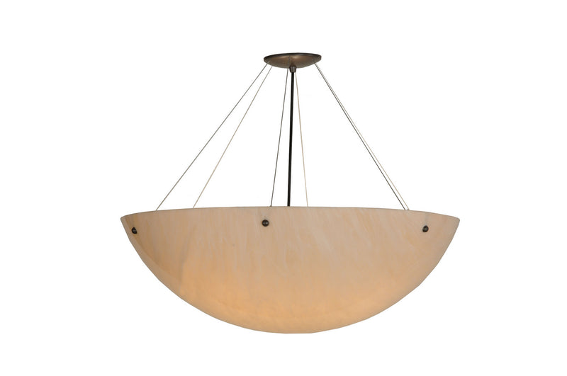 Meyda Tiffany 111563 Four Light Inverted Pendant, Timeless Bronze