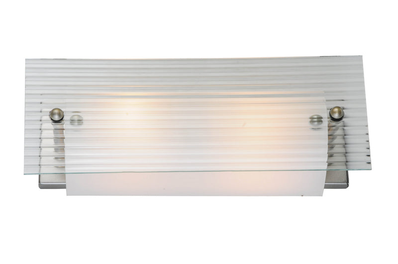 Meyda Tiffany 112114 Two Light Wall Sconce, Nickel