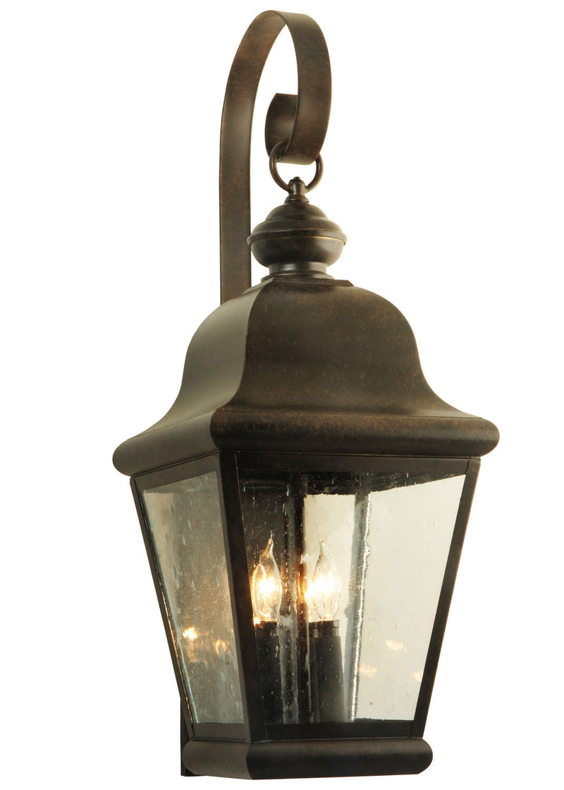 Meyda Tiffany 115253 Three Light Wall Sconce, Coffee Bean