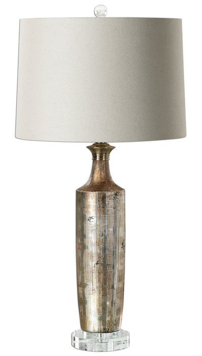 Uttermost 27094-1 One Light Table Lamp, Metallic Bronze
