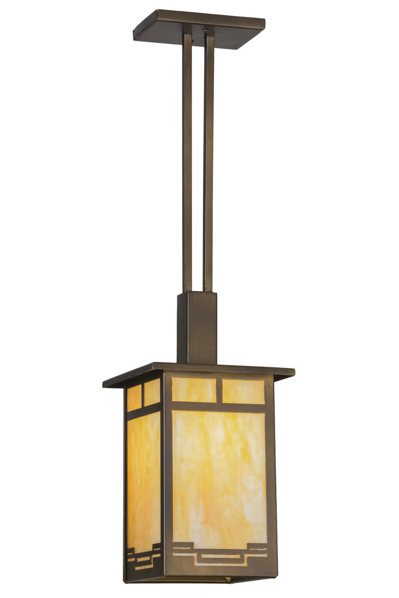 Meyda Tiffany 120985 One Light Pendant, Antique Copper