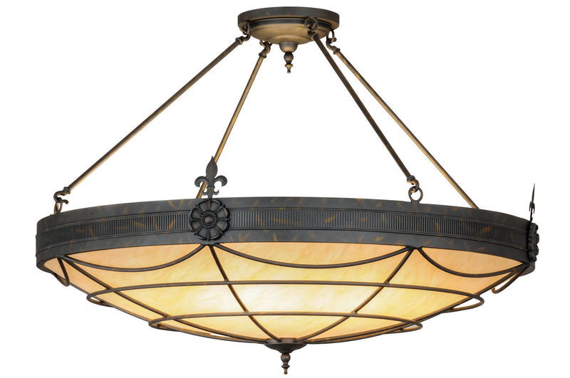 Meyda Tiffany 121246 Eight Light Pendant, French Bronze