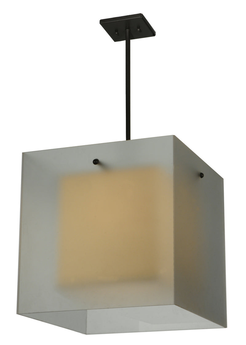 Meyda Tiffany 130764 One Light Pendant, Timeless Bronze