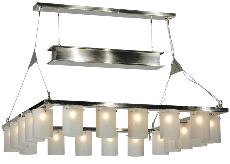 Meyda Tiffany 132325 20 Light Chandelier, Brushed Nickel