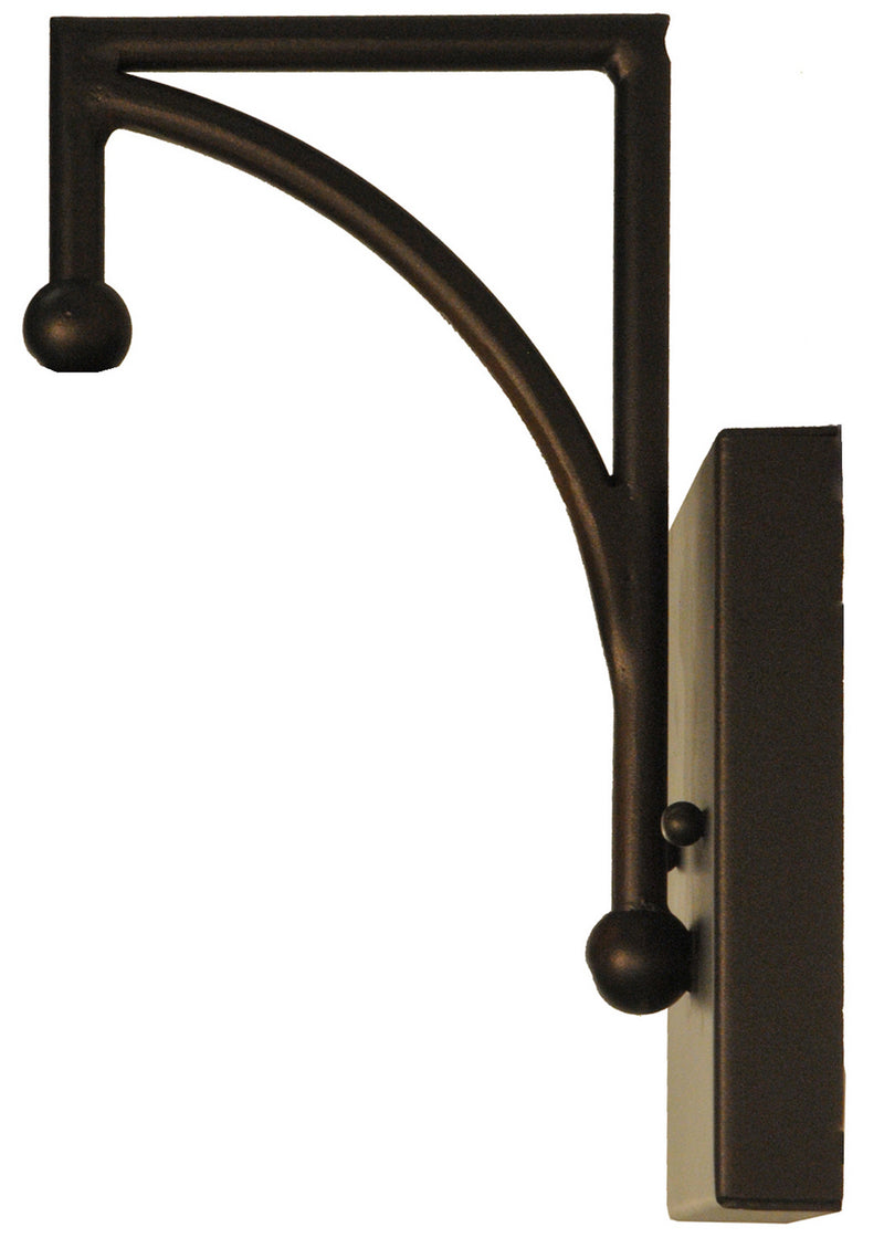 Meyda Tiffany 132716 One Light Wall Sconce, China Mahogany Bronze