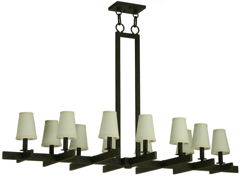 Meyda Tiffany 136572 12 Light Chandelier, Custom