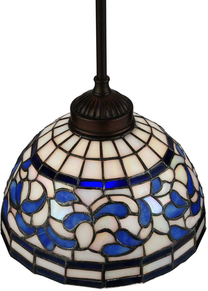 Meyda Tiffany 136653 One Light Pendant, Mahogany Bronze