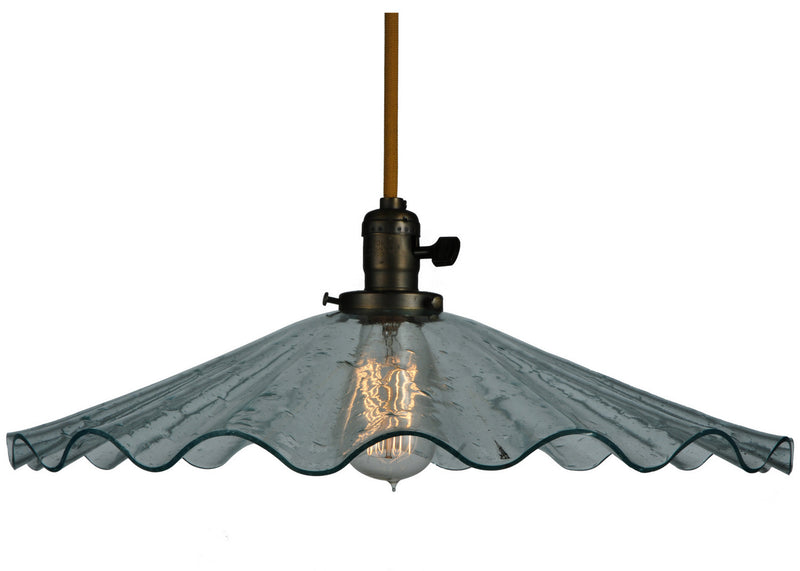 Meyda Tiffany 137200 One Light Pendant, Antique Brass