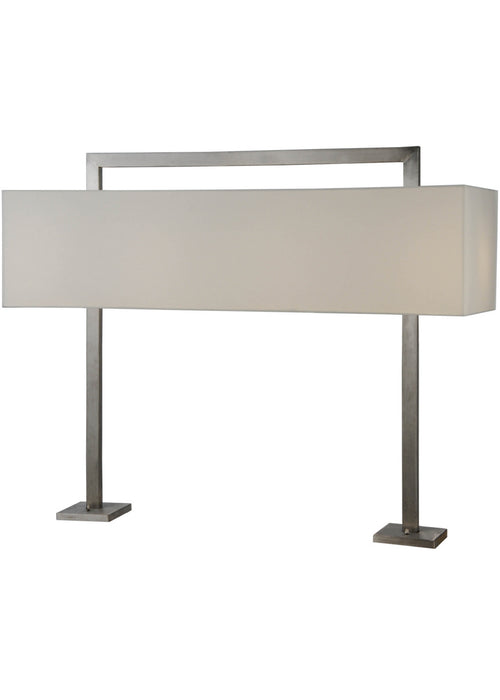 Meyda Tiffany 138558 Four Light Table Lamp, Brushed Nickel