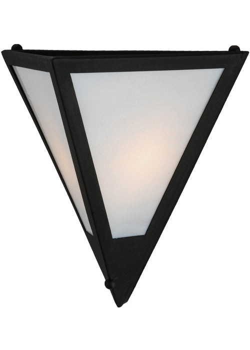 Meyda Tiffany 139538 One Light Wall Sconce, Costello Black