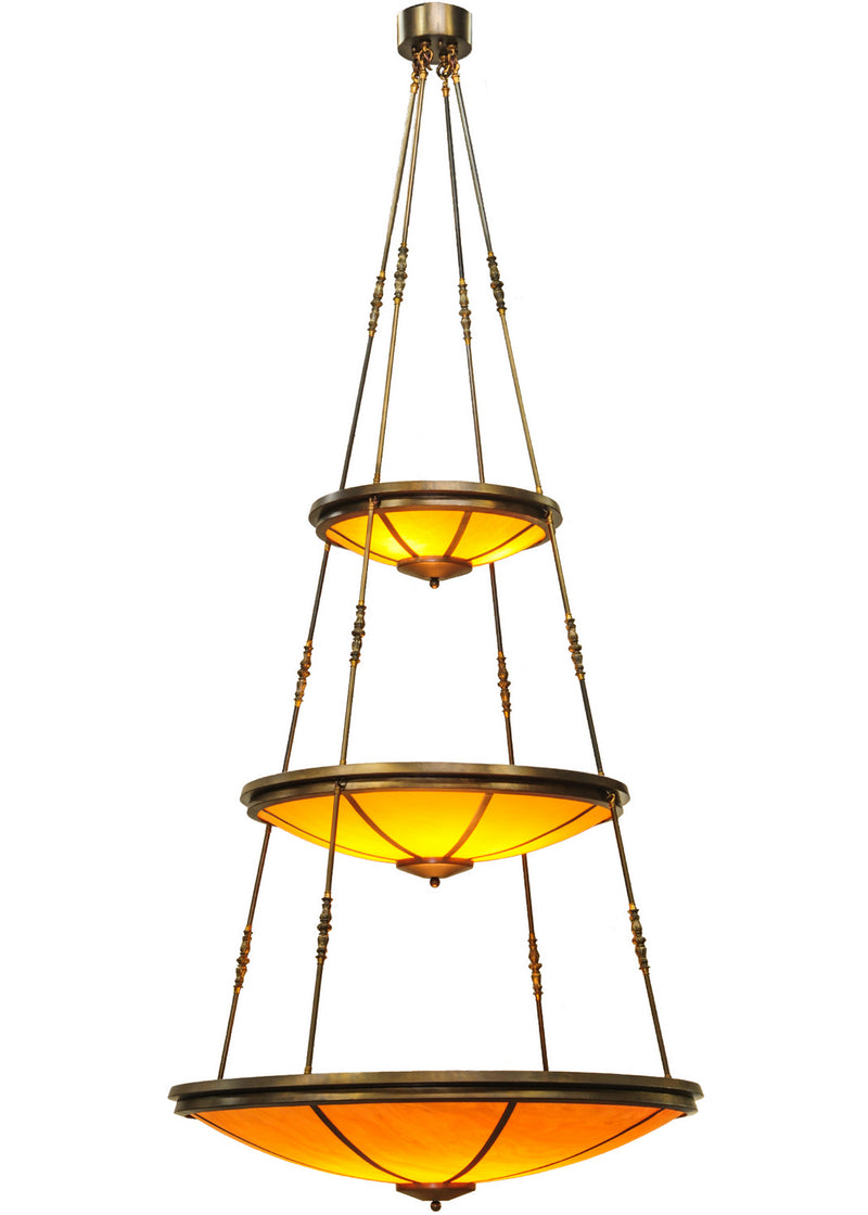 Meyda Tiffany 141236 17 Light Pendant, Antique Copper