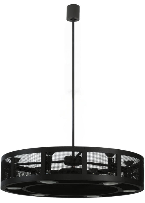 Meyda Tiffany 141328 48"Chandel-Air, Wrought Iron