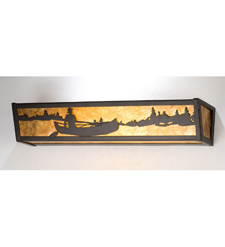 Meyda Tiffany 14344 Four Light Vanity, Timeless Bronze
