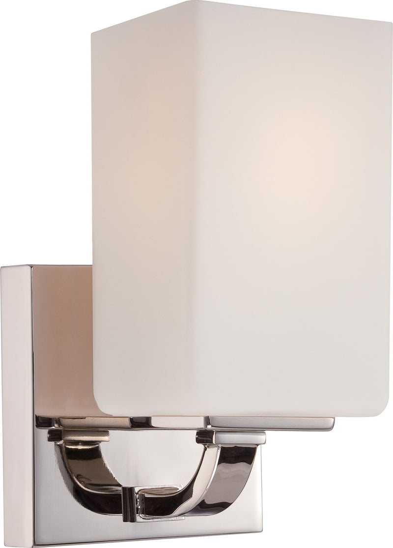 Nuvo Lighting 60-5181 One Light Vanity, Polished Nickel