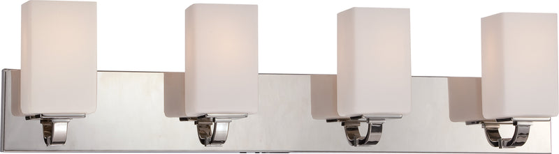 Nuvo Lighting 60-5184 Four Light Vanity, Polished Nickel