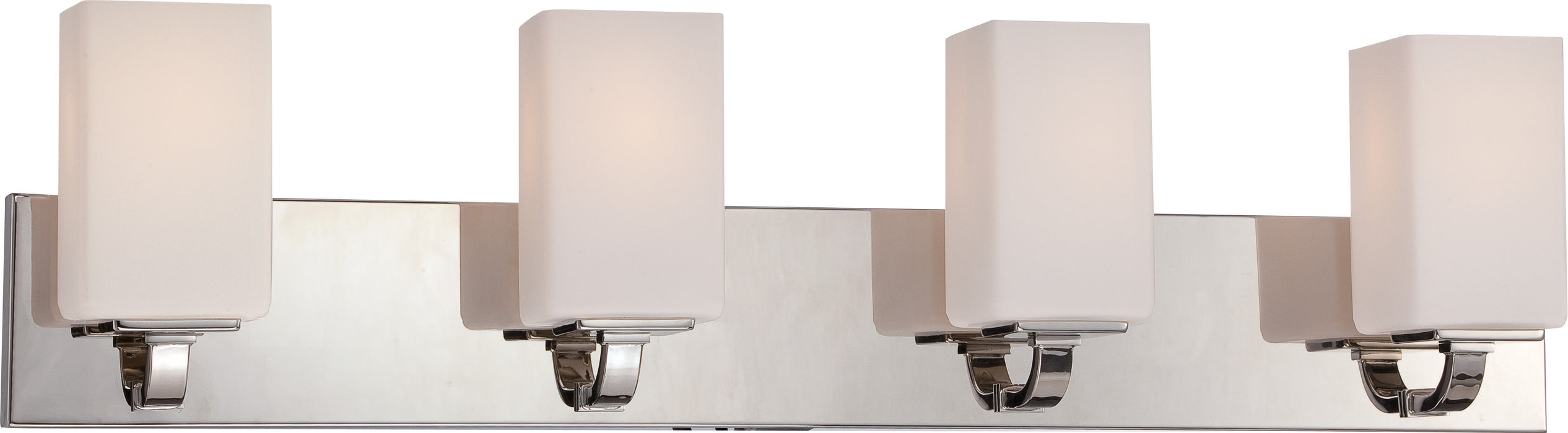 Nuvo Lighting 60-5184 Four Light Vanity, Polished Nickel