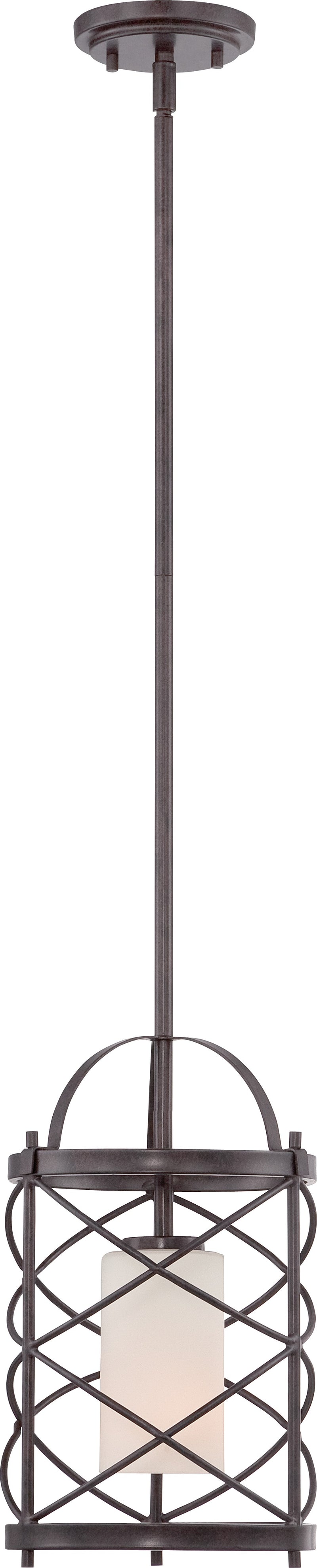 Nuvo Lighting 60-5336 One Light Mini Pendant, Old Bronze