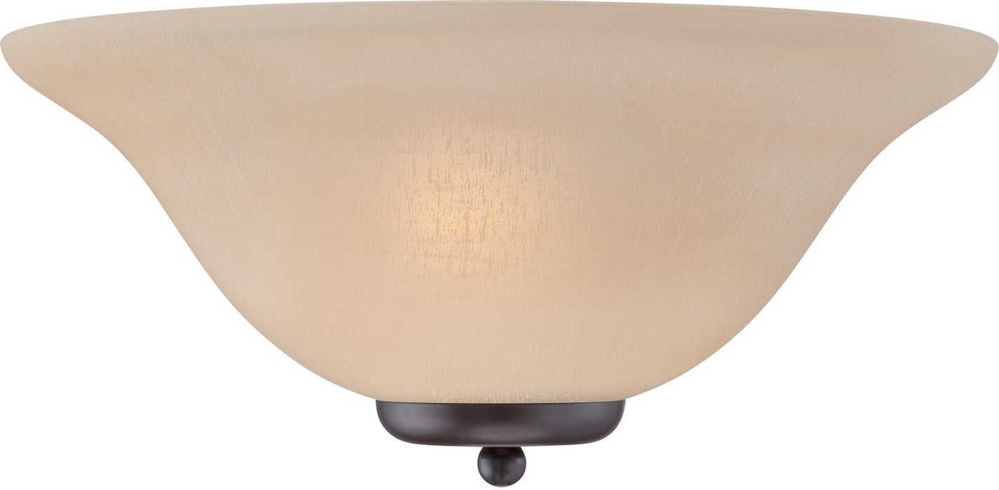 Nuvo Lighting 60-5384 One Light Wall Sconce, Mahogany Bronze